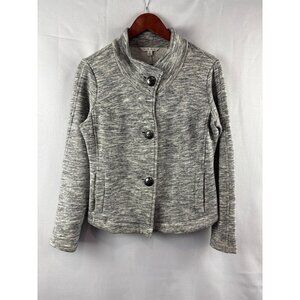 Women’s Cabi Hourglass Gray Button-Front Blazer Size S